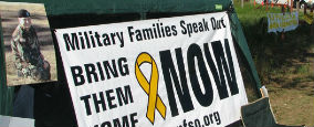 From Kara Hollingsworth, wife of a soldier who served two tours of duty in Iraq:
