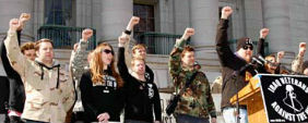 IVAW Connects the Dots in Madison, WI